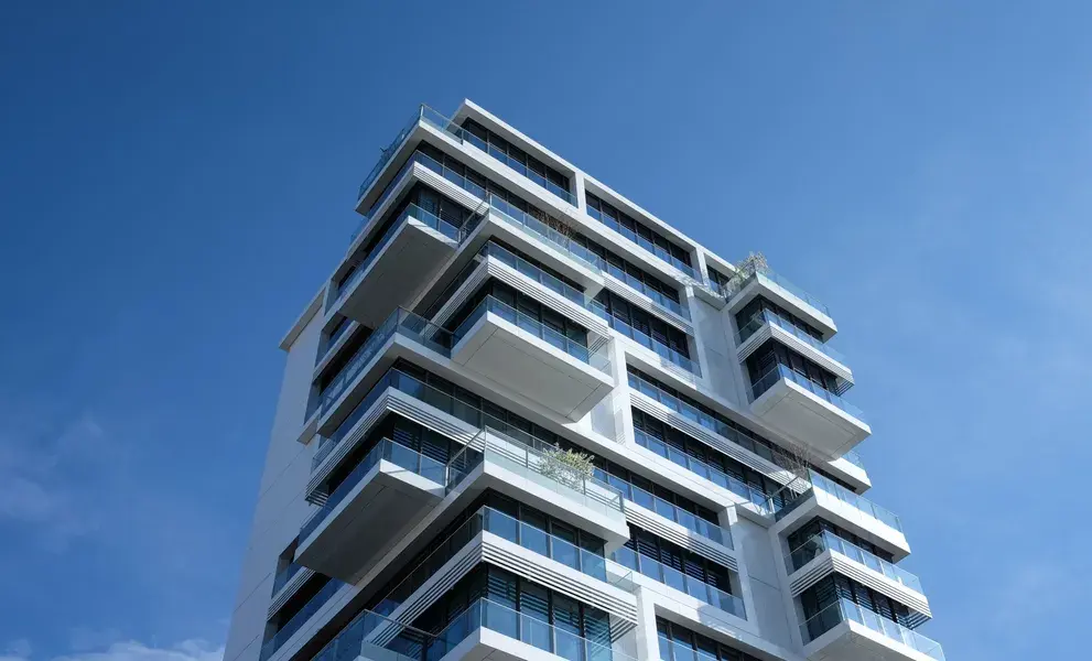 Modern commercial real estate property in Southern California